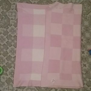 Burts Bees reversible stroller blanket. Organic